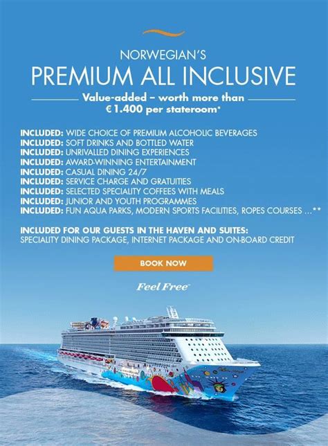 norwegian all inclusive europe packages